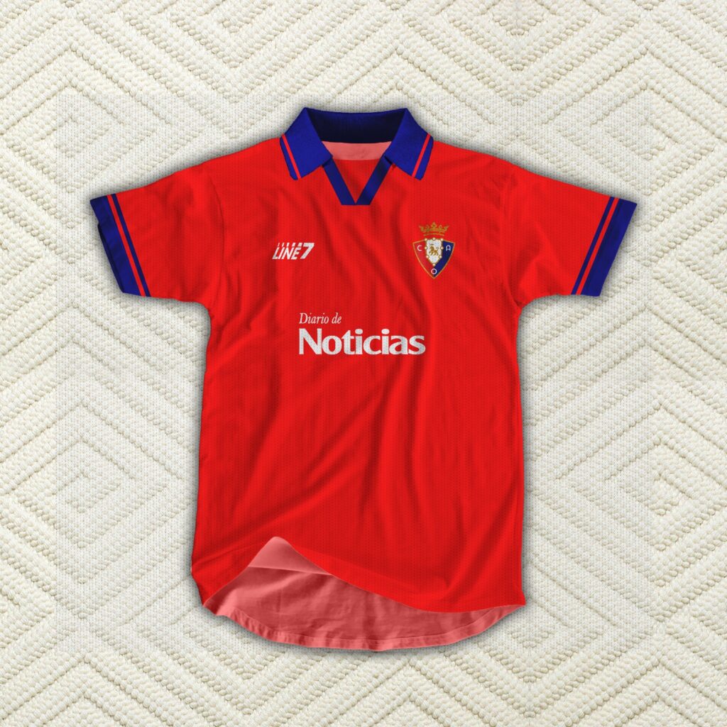 Osasuna 1994 Camiseta 1ª equipación - Futbol-Retro