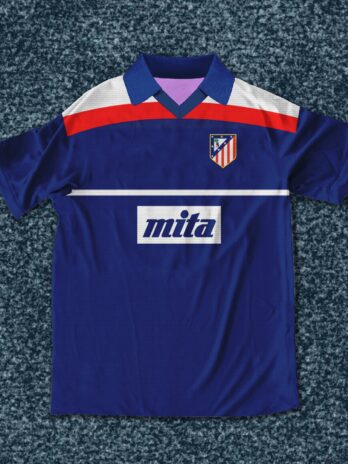 Atletico Madrid 1987 Camiseta 2ª equipación