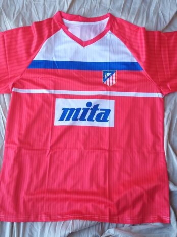 Atletico Madrid 1988 Camiseta 2ª equipación