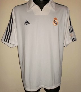 Real Madrid 2001 Camiseta 1ª equipación