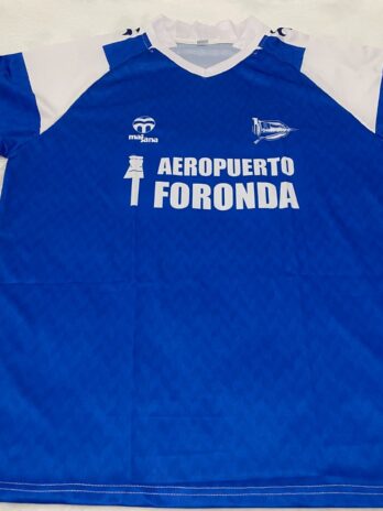 Deportivo Alaves 1990 Camiseta 1ª equipación